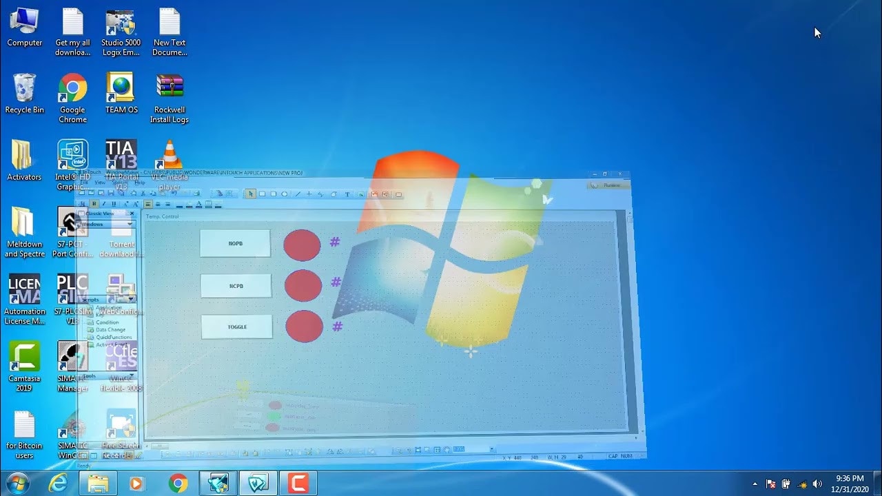 #PART9  Buttons Property in Intouch SCADA Software #INTOUCH #WONDERWARE