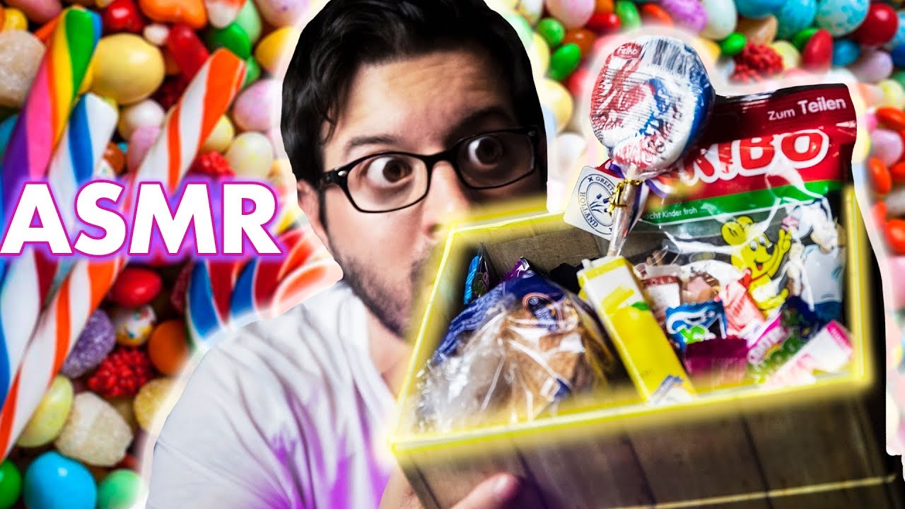 PROBANDO DULCES ALEMANES | ASMR | Sleepy Tingles