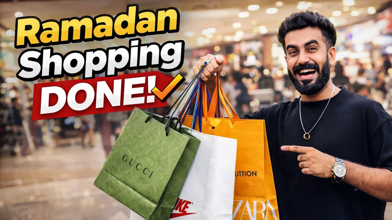 Ramadan Ki Shopping Karli 😍| Ap Sab Ko Ramadan Mubarak ho ❤️| Lakho Vines