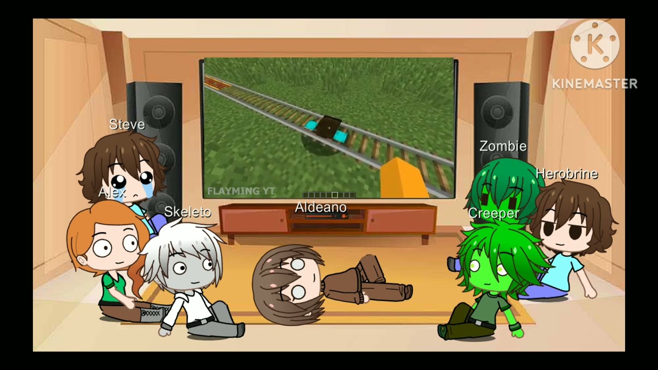 Los mods de Minecraft reaccionan a algunos de sus tick tocks (gacha club)
