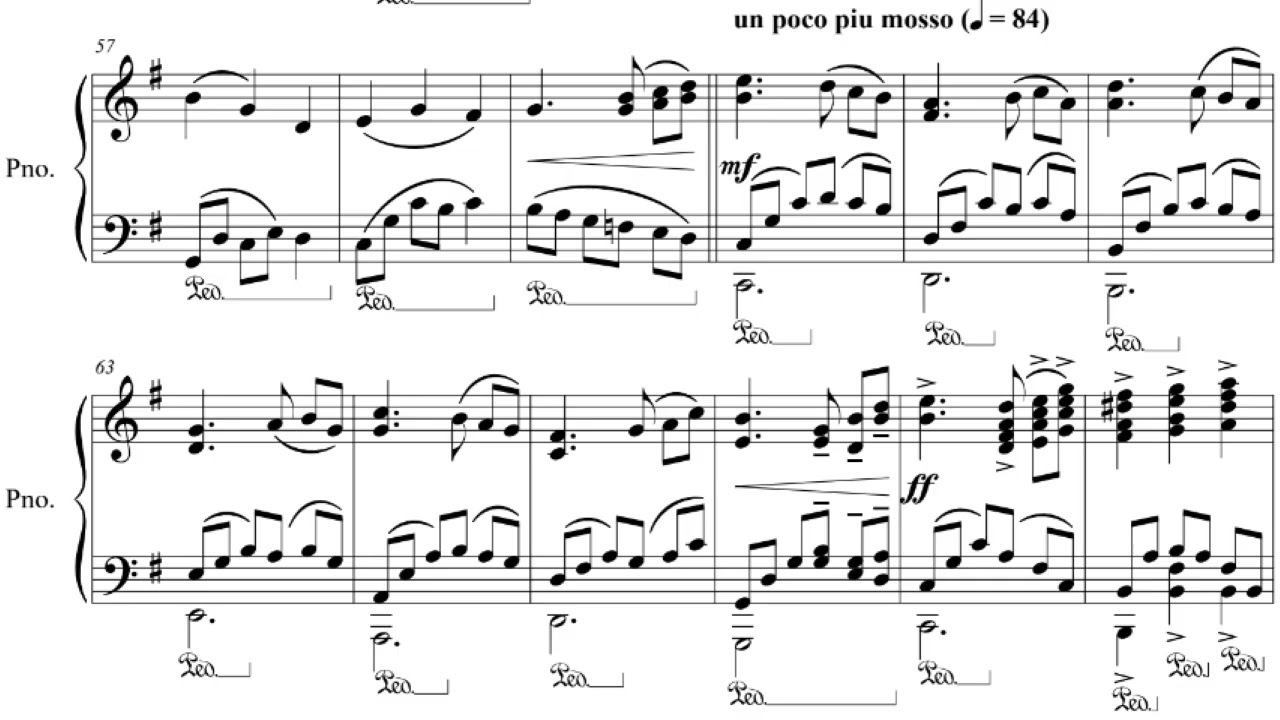 Piano Set: Awakening of the Mind, V. Held by the Sun