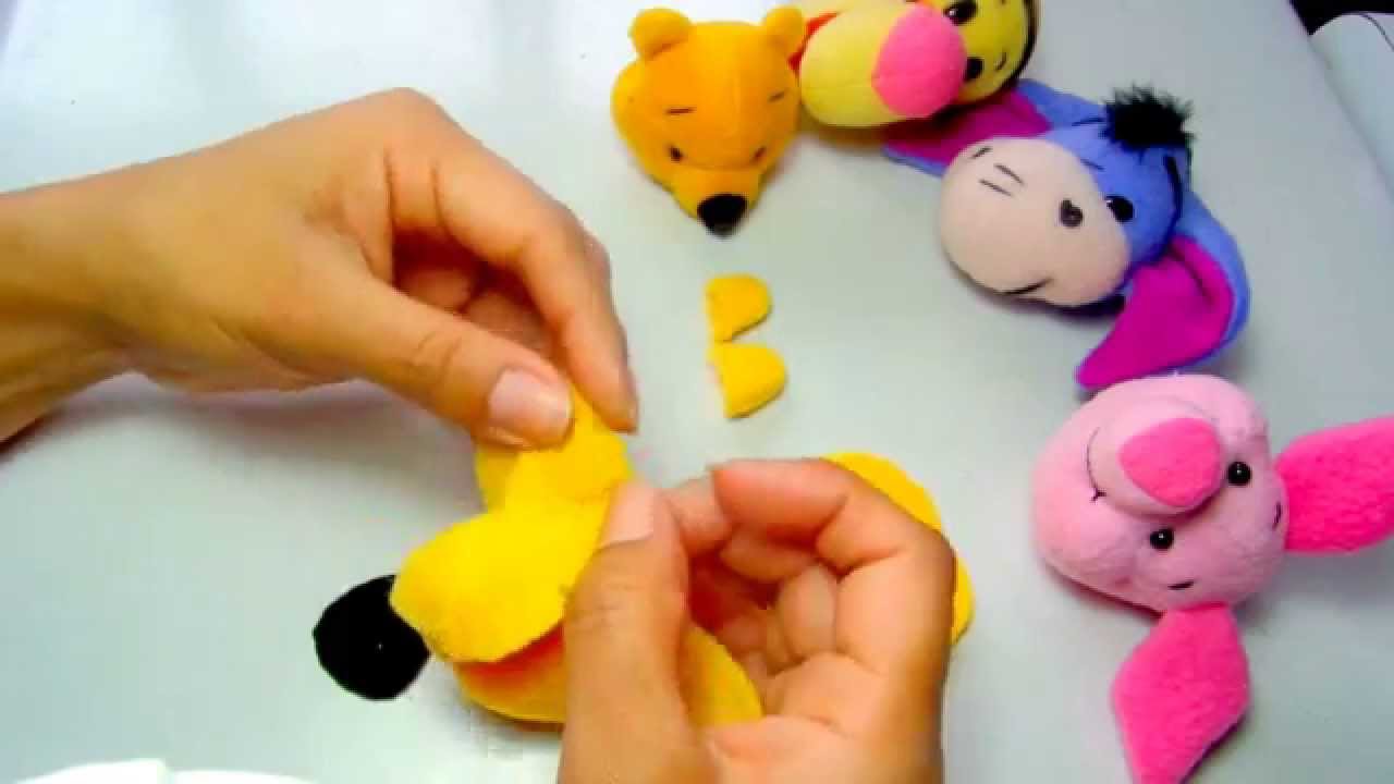 Como hacer peluche de Winnie Pooh | How to make stuffed of Winnie the Pooh - Loou