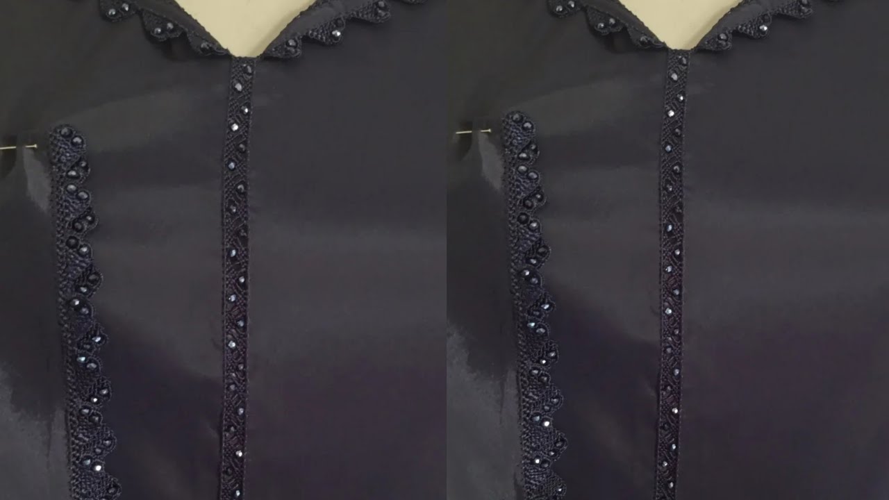 خياطة جلابة الراندة مع المعلم زهير راندة منبته بالعقيق على طول الهبطة بطريقة مبسطة مع lm3alem zohayr