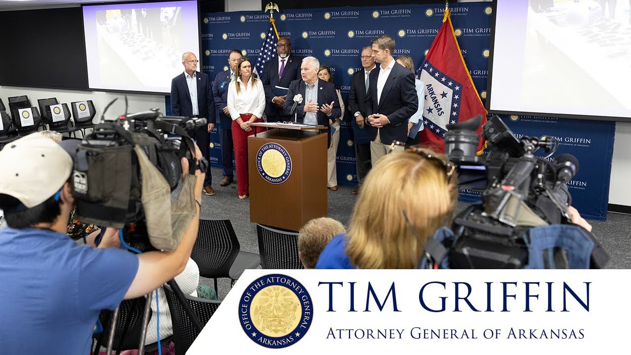Griffin Holds Joint Press Conference with Senator Cotton, Governor Sanders, and FCC Chairman Carr