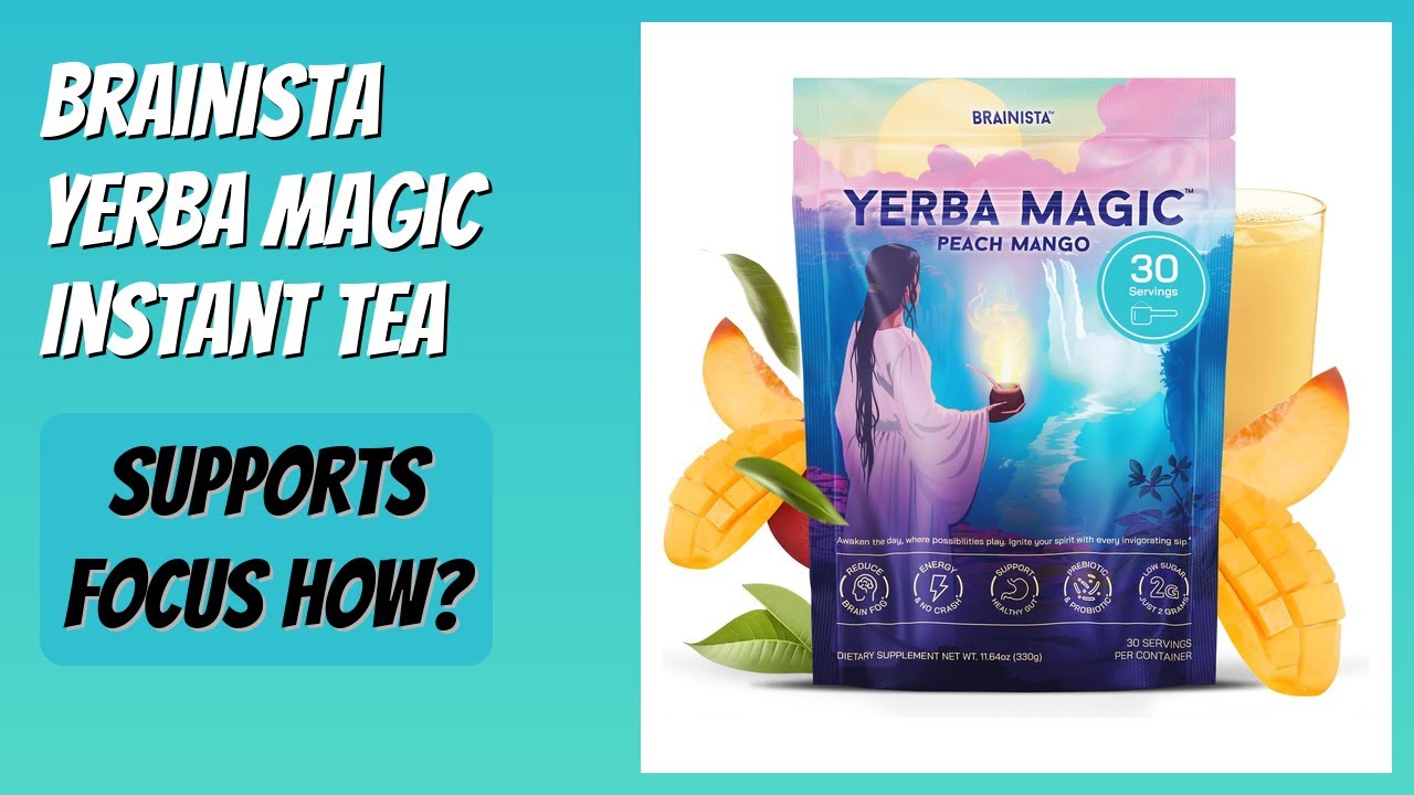 REVIEW (2026): Brainista Yerba Magic Instant Tea. Features