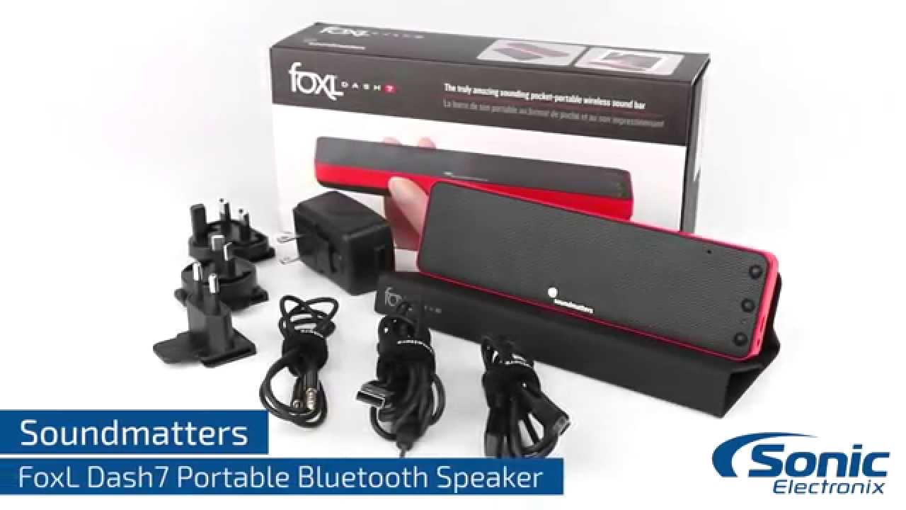 Soundmatters FoxL Dash7 Bluetooth Speaker