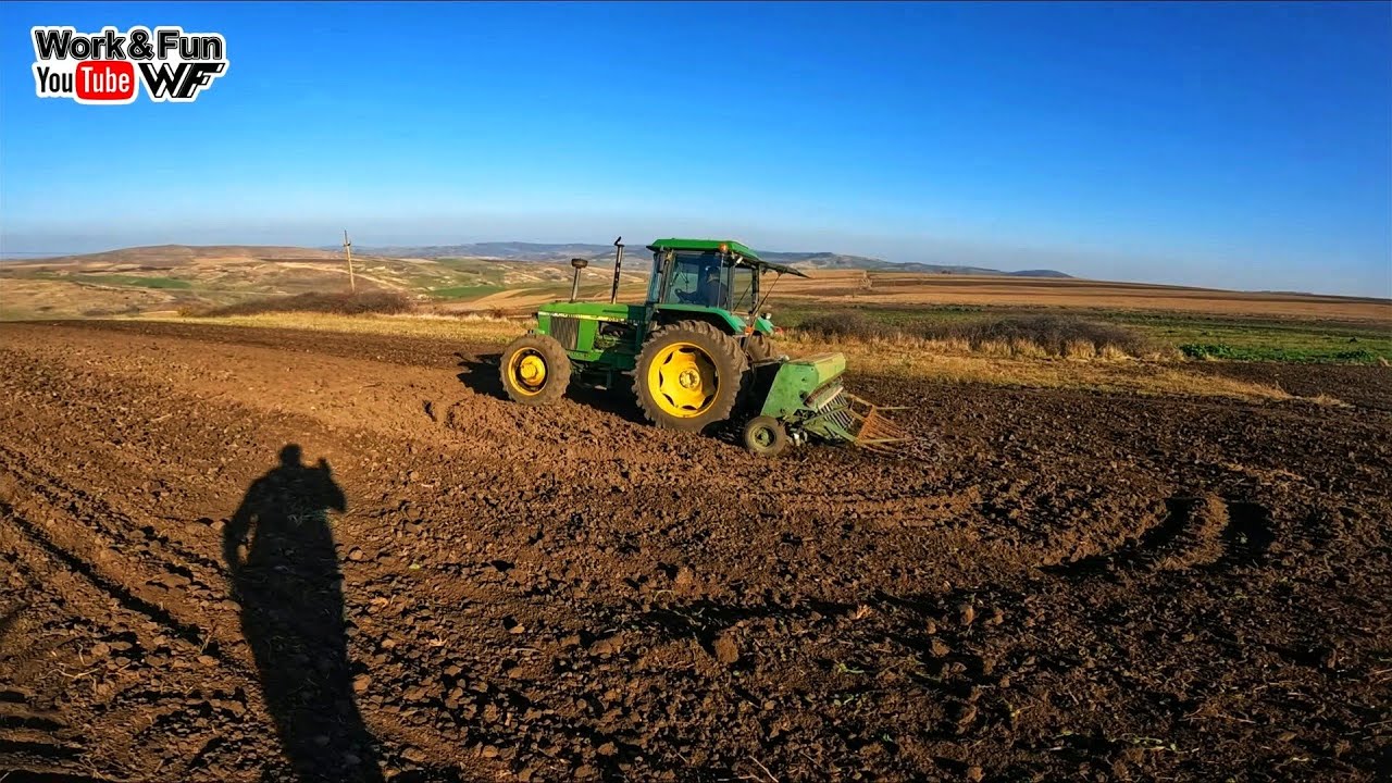 Semănătoare Sup 21 și tăvălug neted la lucru ... #Agro ep.31