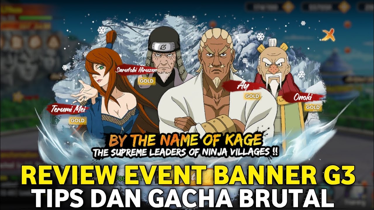 TIPS F2P DI EVENT KAGE BANNER G3 DAN GACHA UNTUK MENDAPATKAN ONOKI - Eye Of SAMSARA