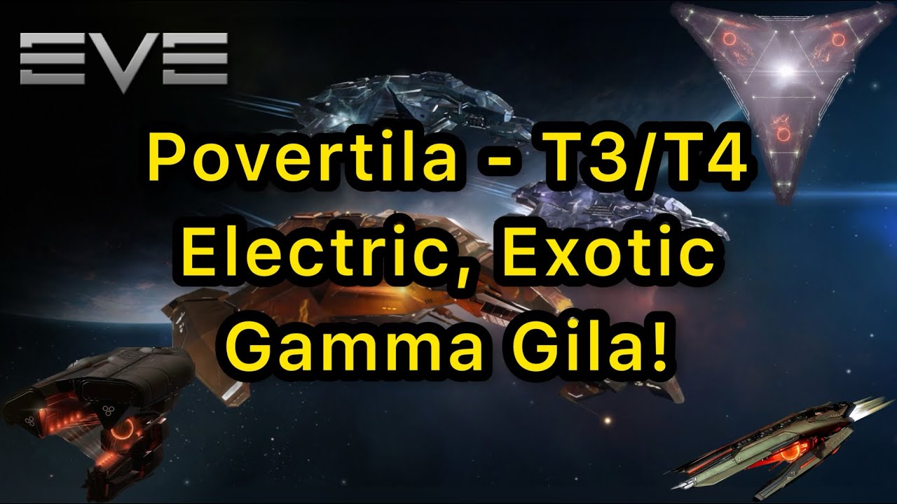 [Eve Online] Povertila - Alpha Friendly T3/T4 Electric, Exotic, Gamma Farming Gila!