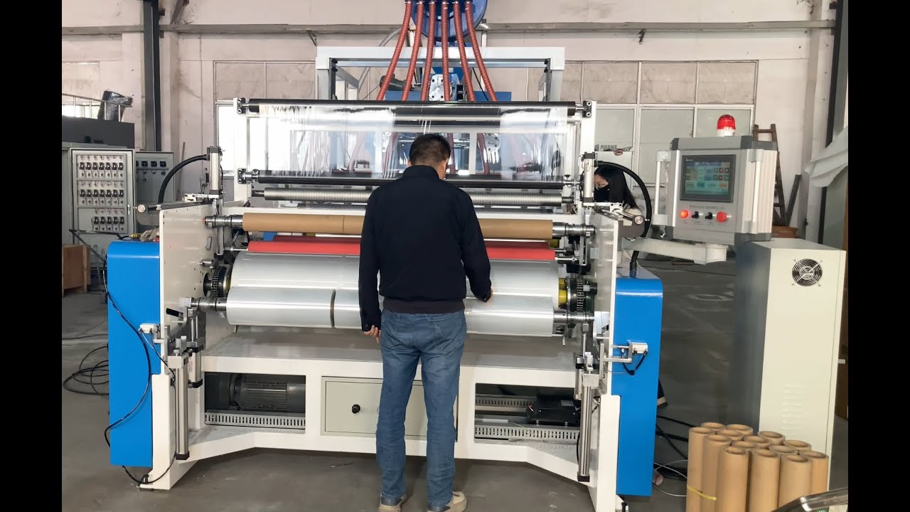 1.5m Stretch Film Machine Trial Run | Stable Stretch Film Production Line