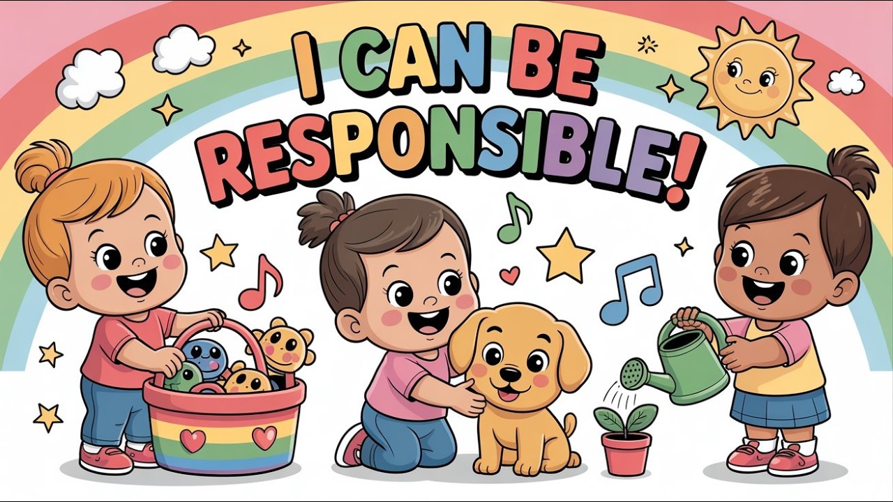 Nursery Rhymes for Kids: Kids Learn to Be Responsible