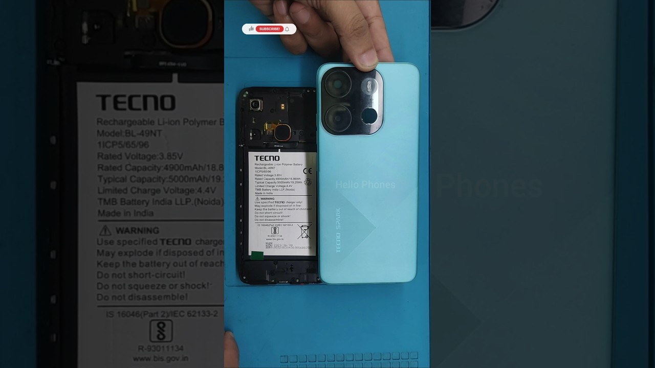 Tecno Spark Go 2023 Back Panel Replacement | How to Open Tecno Spark Go 2023 Back Panel #shorts #new
