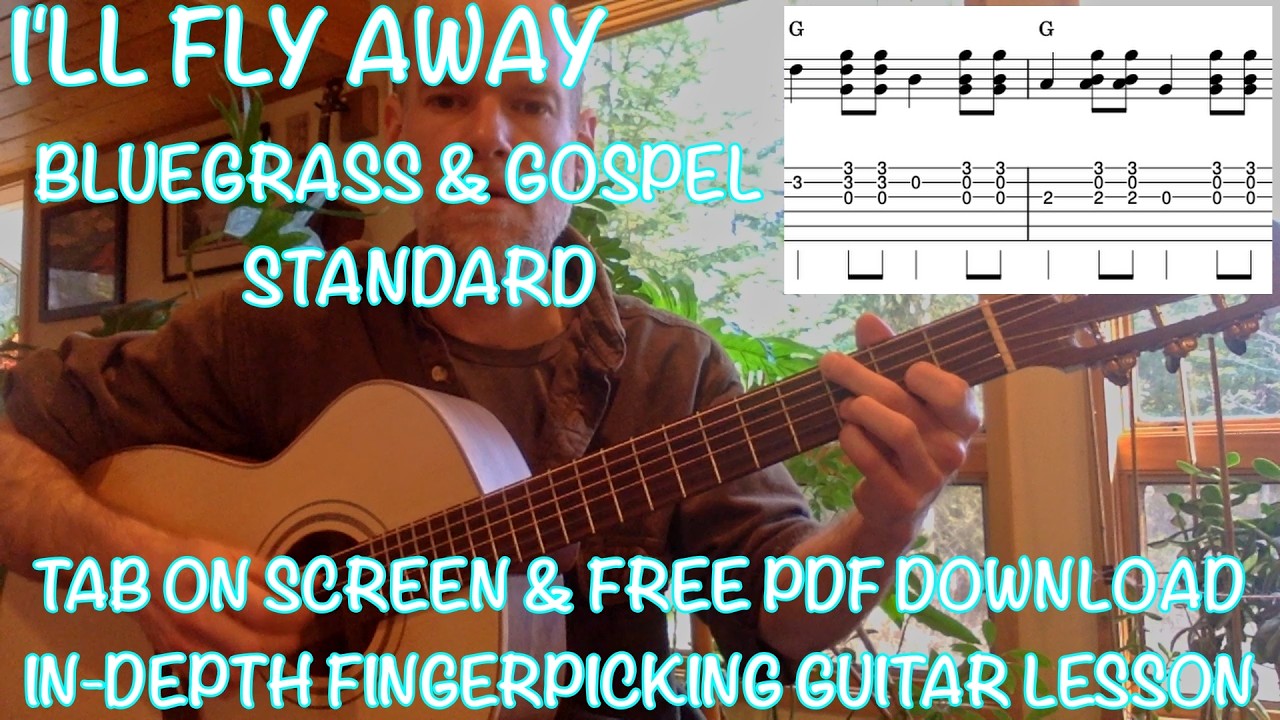 I'll Fly Away - In-Depth Guitar Lesson w/TAB On Screen + Free PDF Download