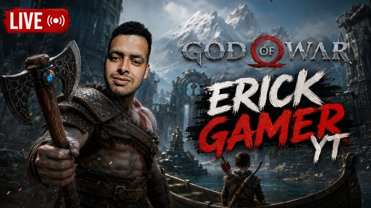 GOD OF WAR 4 NO APLICATIVO CHIKII #godofwar4 #kratos #atreus [Erick Gamer YT