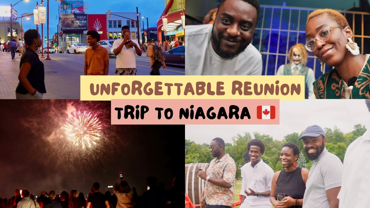 An Epic Niagara Weekend Day 1:  Exploring Clifton Hills, Niagara Falls Light Show & Fireworks | VLOG