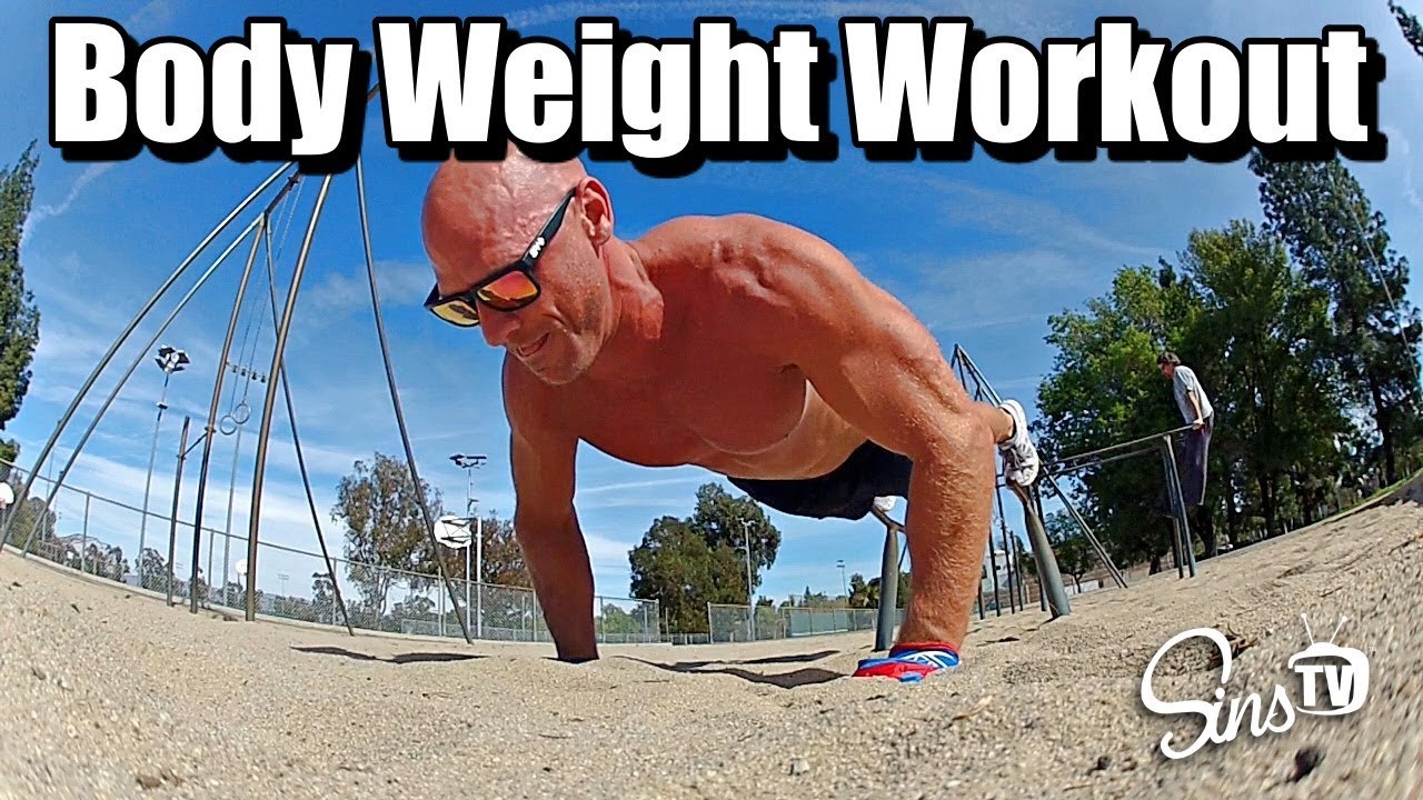 Calisthenics Body Weight Park Workout