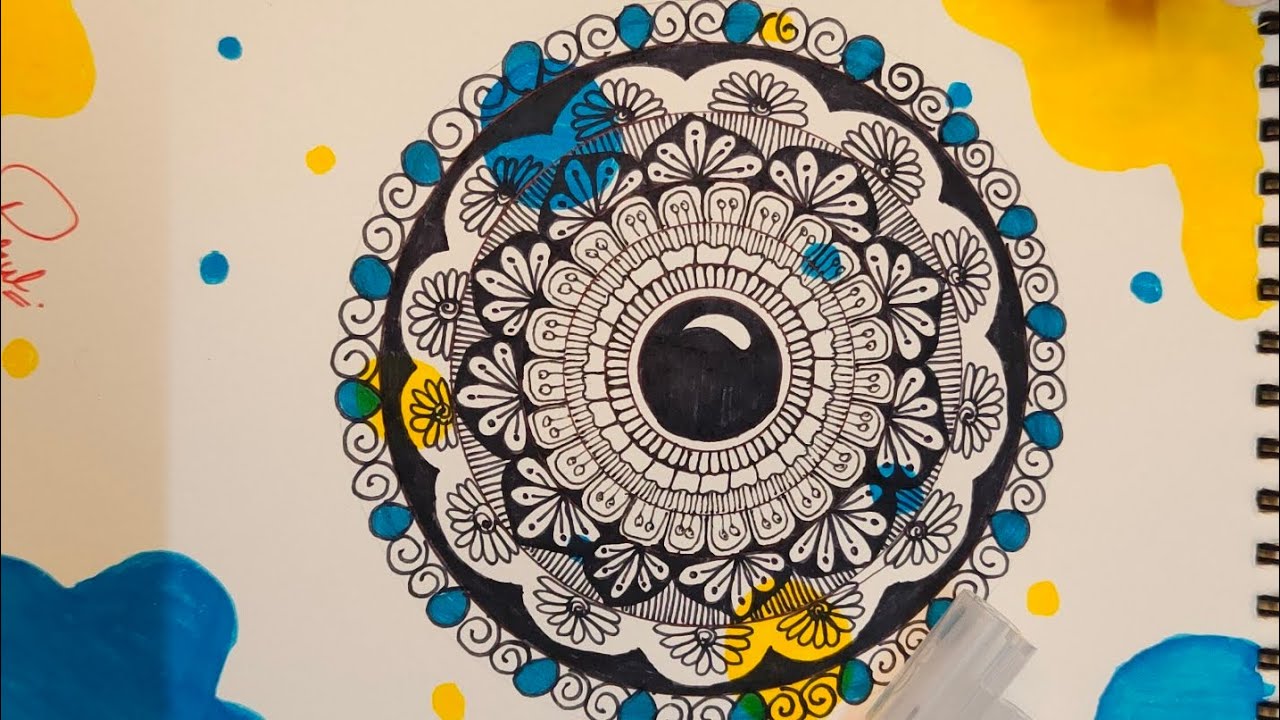 Boho Mandala Art 🎨 ✨️ | Basic Mandala Patterns 
