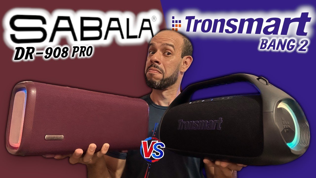 SABALA DR 908 PRO vs TRONSMART BANG 2 - Quem Levou a melhor a nesse comparativo de áudio?
