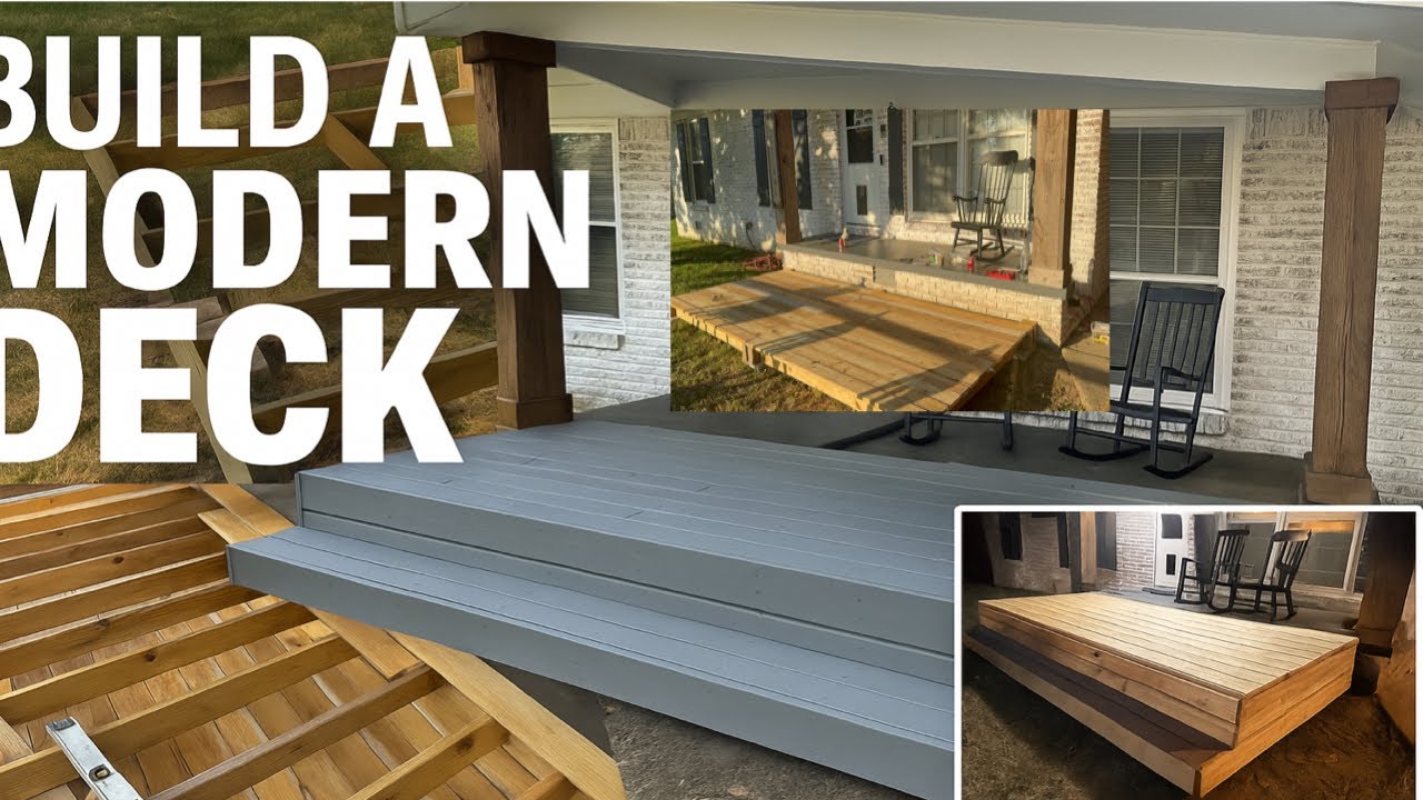 How To Build A Deck | DIY | Easy