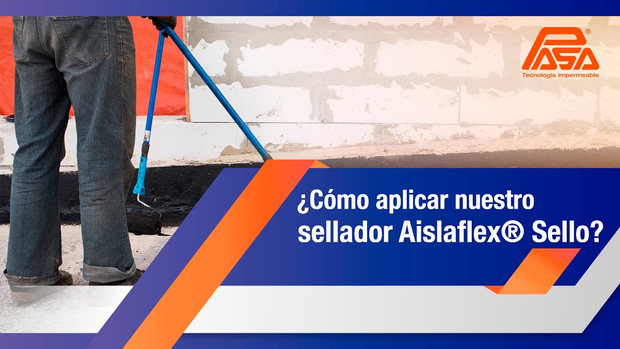 &iquest;C&oacute;mo aplicar nuestro sellador Aislaflex&reg; Sello?