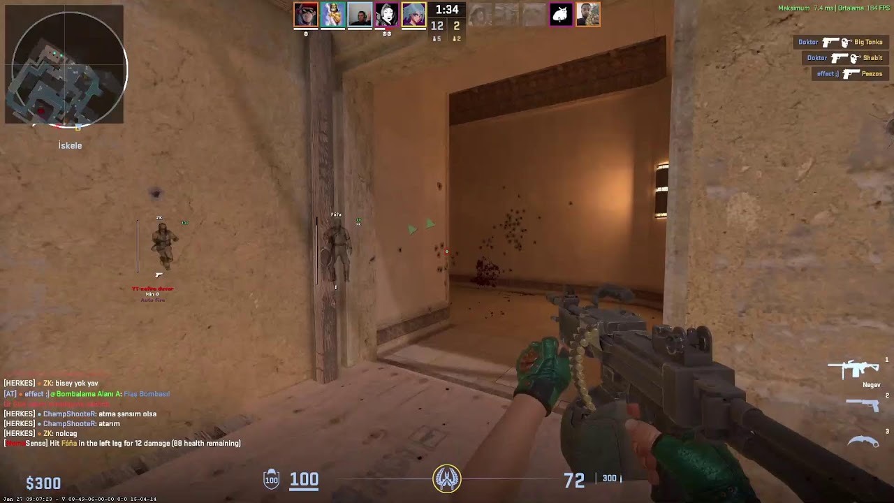 CS2 MEMESENSE PREMIER YENİ SEZON RANKED SEMİRAGE
