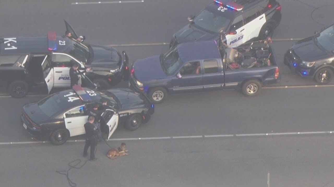 Police chase ends in Buena Park