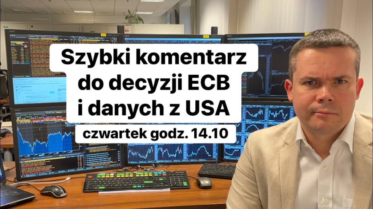 🔥Szybki komentarz do decyzji ECB i danych z USA🔥
