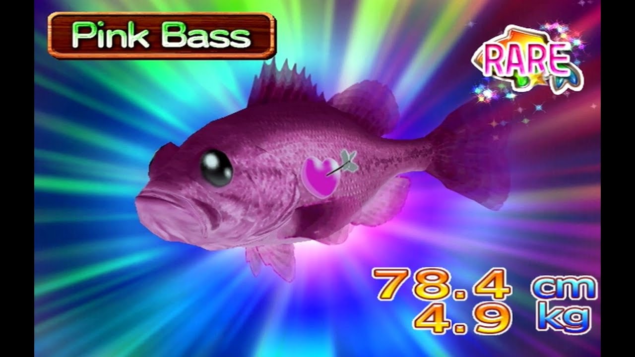 Fishing Master - Chubu Manaka Lake Rare Fish Pink Bass
