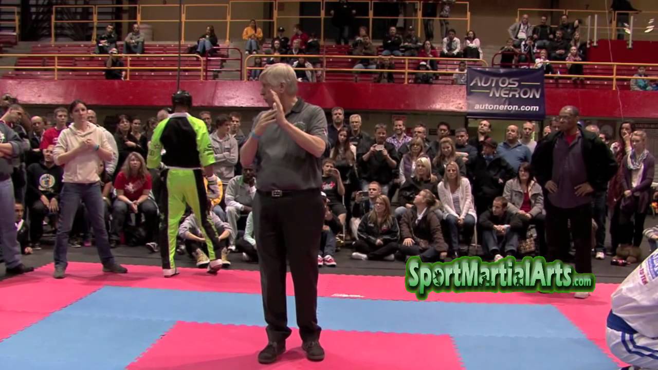 Raymond Daniels v Zsolt Moradi - Men's Team Sparring Finals - 2012 Quebec Open