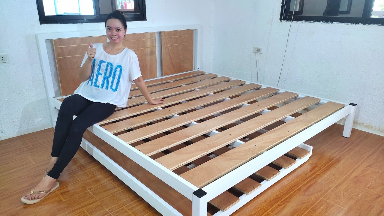 Кровать размера «king-size» своими руками с выдвижной кроватью