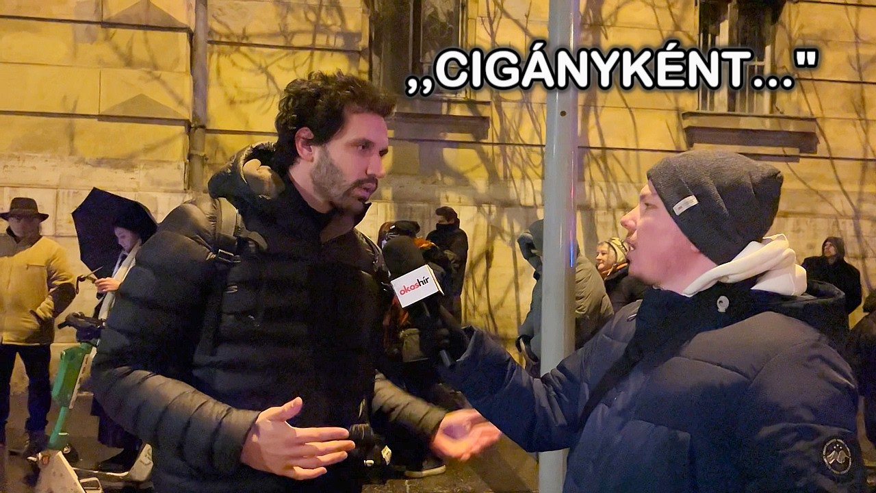 Elmentem a cigánytüntetésre, hogy nektek ne kelljen