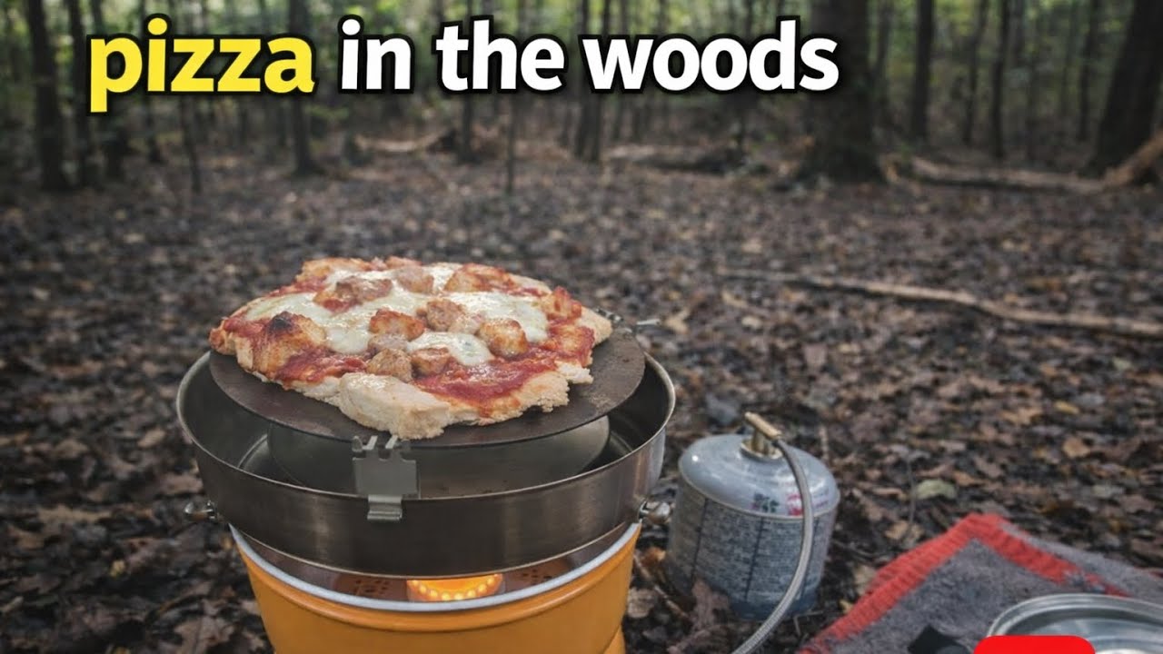 Trangia Recipes | Pizza with the Hajka oven!