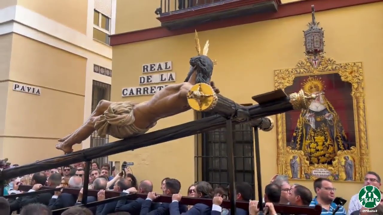 Traslado en Vía Crucis Cristo de las Aguas y Ntra. Sra. Mayor Dolor a San Jacinto por el 275 Aniv.