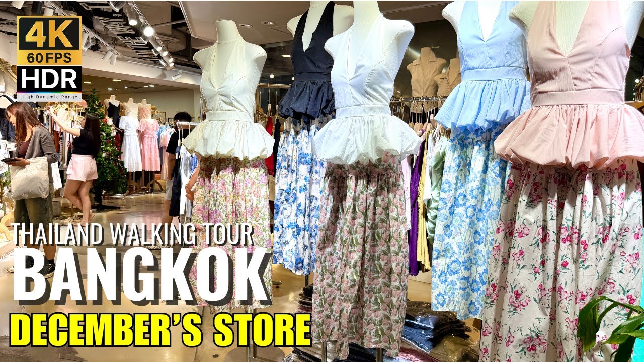 🛍️ DECEMBER'S Store Bangkok: Women's Budget Fashion Haul [4K HDR]