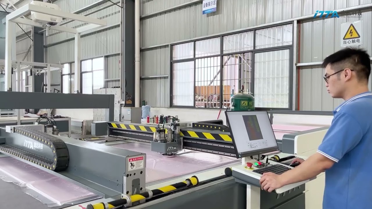 ITTA IC560DHC Intelligent Cutting Machine | Dual-Head High-Efficiency Cutter for Leather & Textiles