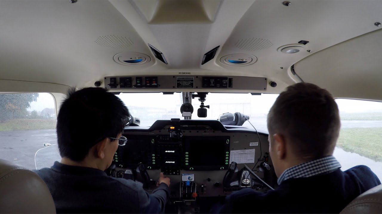 BAD WEATHER circuit into Blackbushe | 4K
