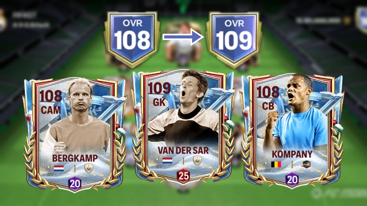 EPIC F2P TEAM UPGRADE 108 TO 109 OVR !!! | EA FC MOBILE 25