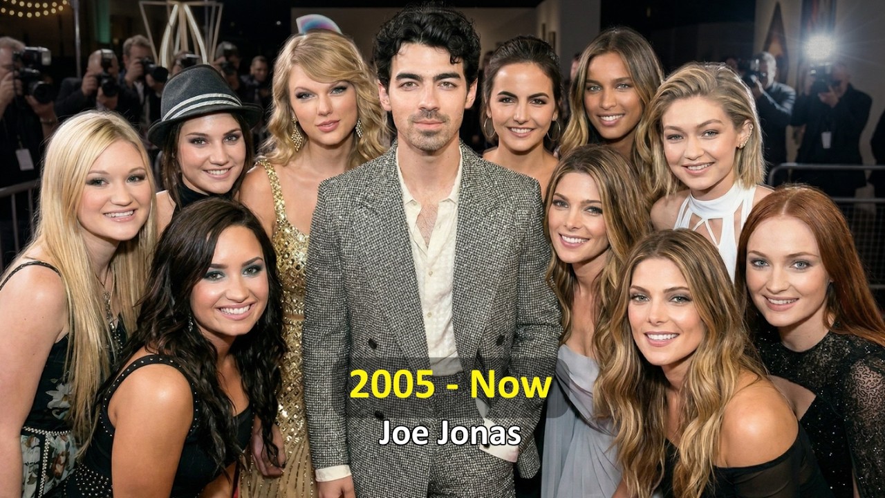 Joe Jonas - All Girlfriends (2005 - 2026) | Red Carpet Reunions ❤️