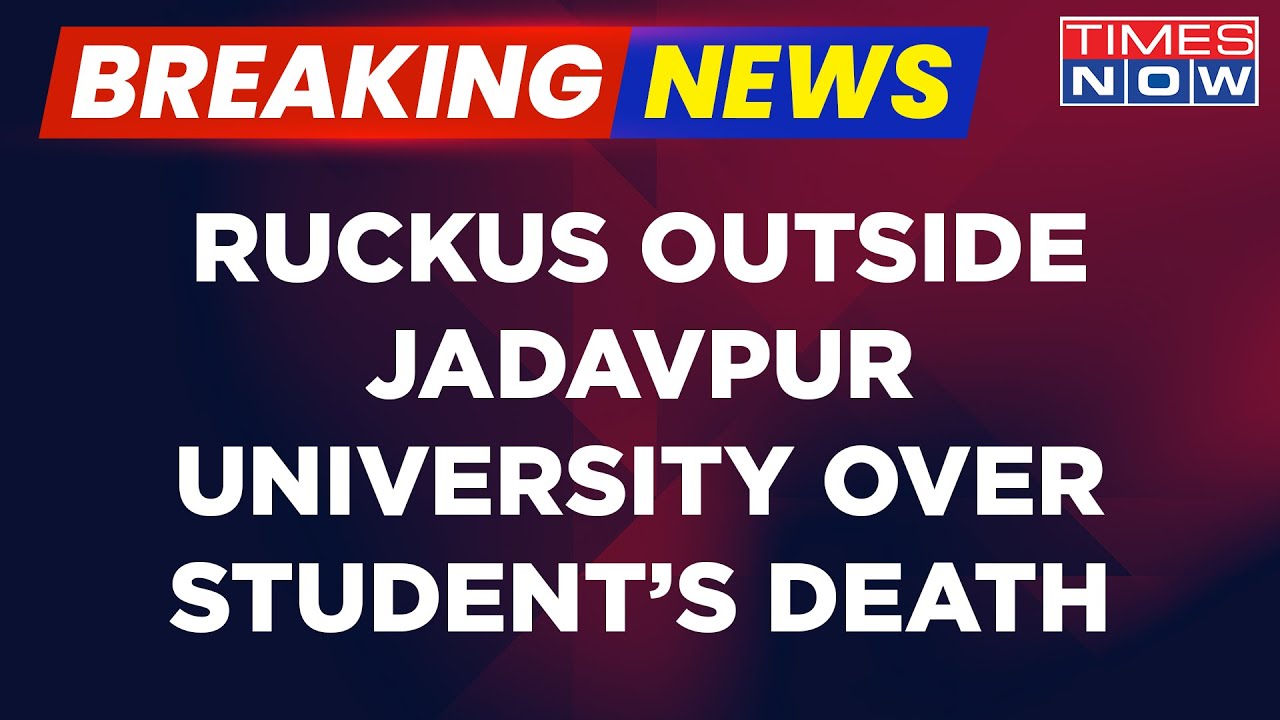 Breaking News: Fresh Tension Over Student's Death In JU | BJP Stages Massive Protest | Top Updates