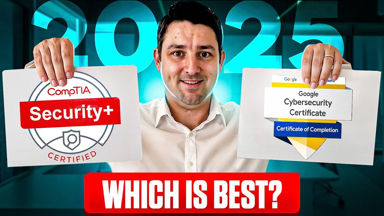 Security+ vs Google Cybersecurity: Which is Better?
