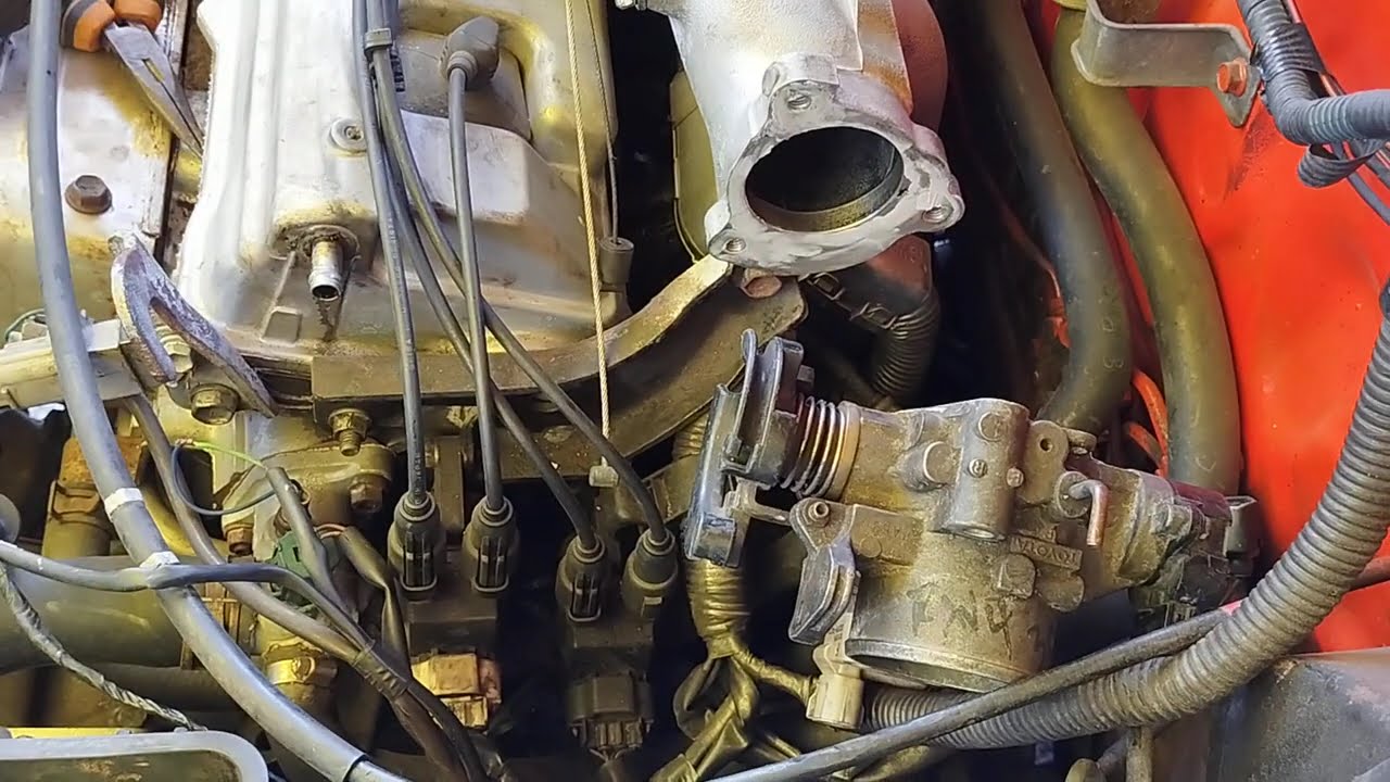 IAC Valve Cleaning of Toyota Rav4 SXA10 3SFE #roughidle #fixed 
