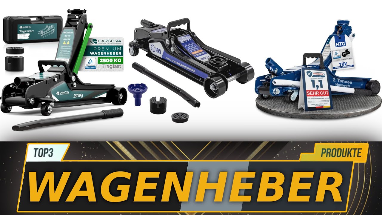 ▶ Bester Wagenheber Test 2025 | 3 Beste Wagenheber