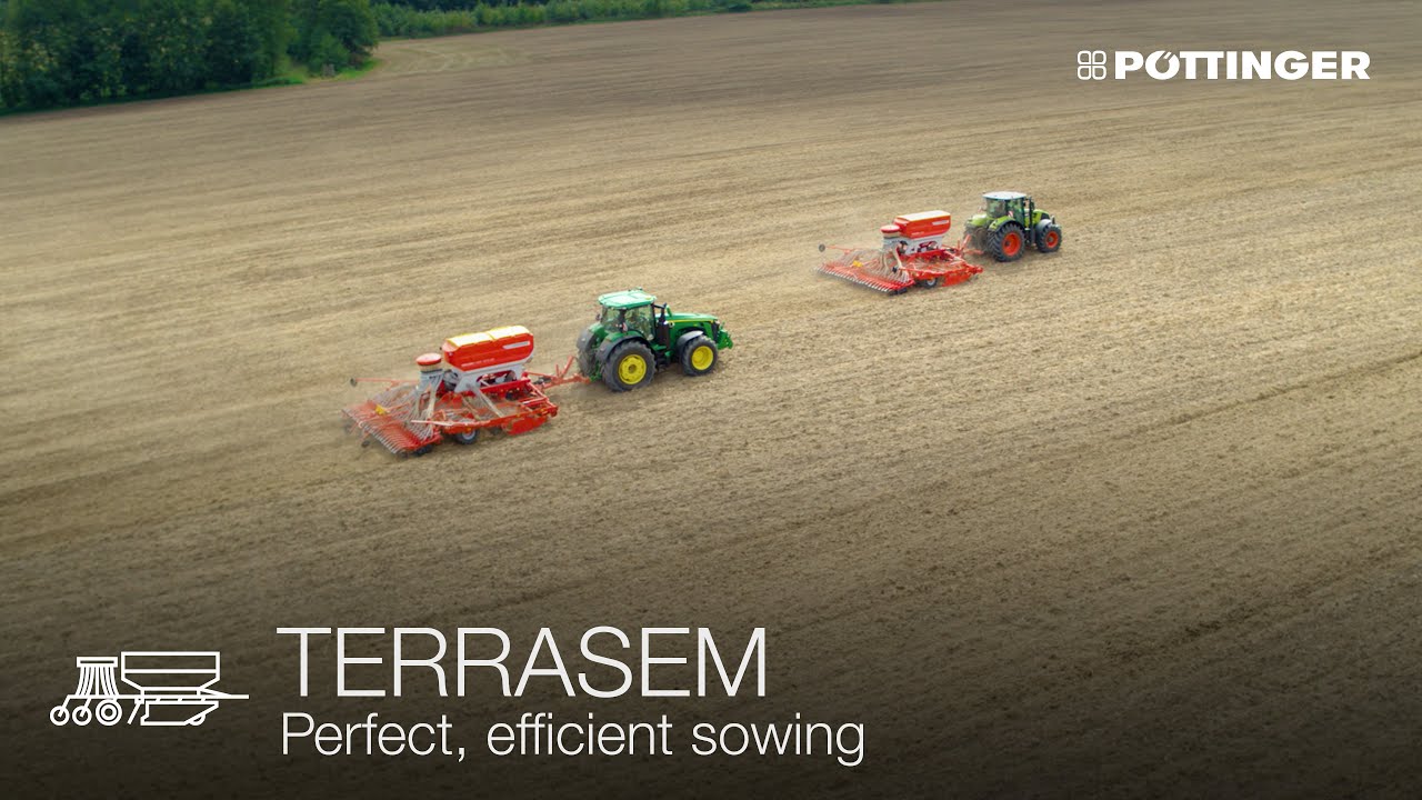 P&Ouml;TTINGER - TERRASEM Seed drills - Perfect, efficient sowing