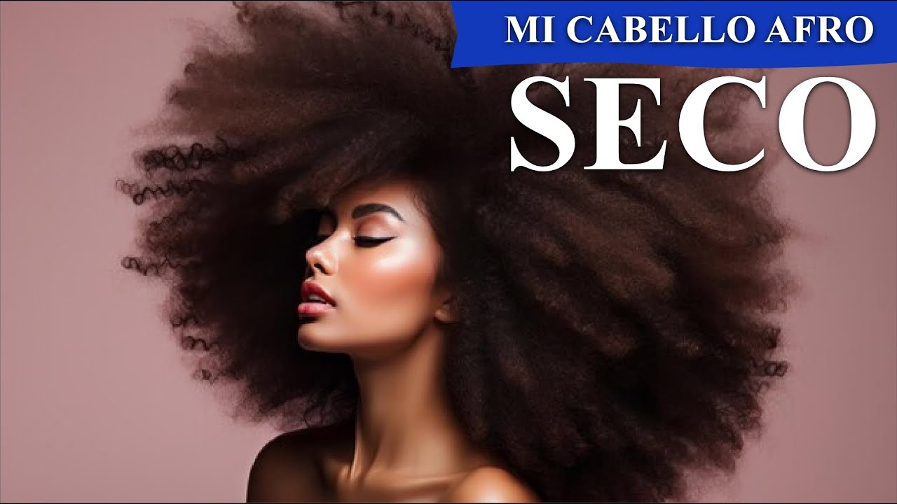 CABELLO AFRO MUY SECO Y MALTRATADO 😫
