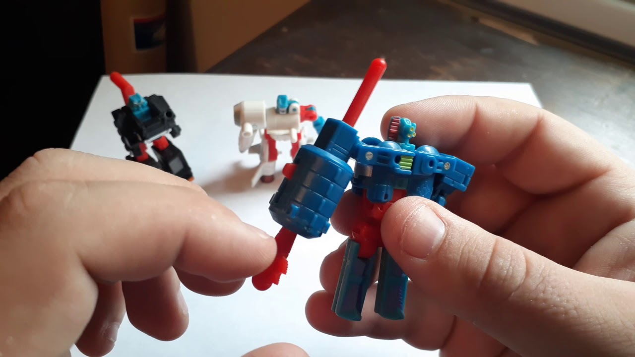 How to transform 2002-2003 Transformers Armada space exploration Minicon team