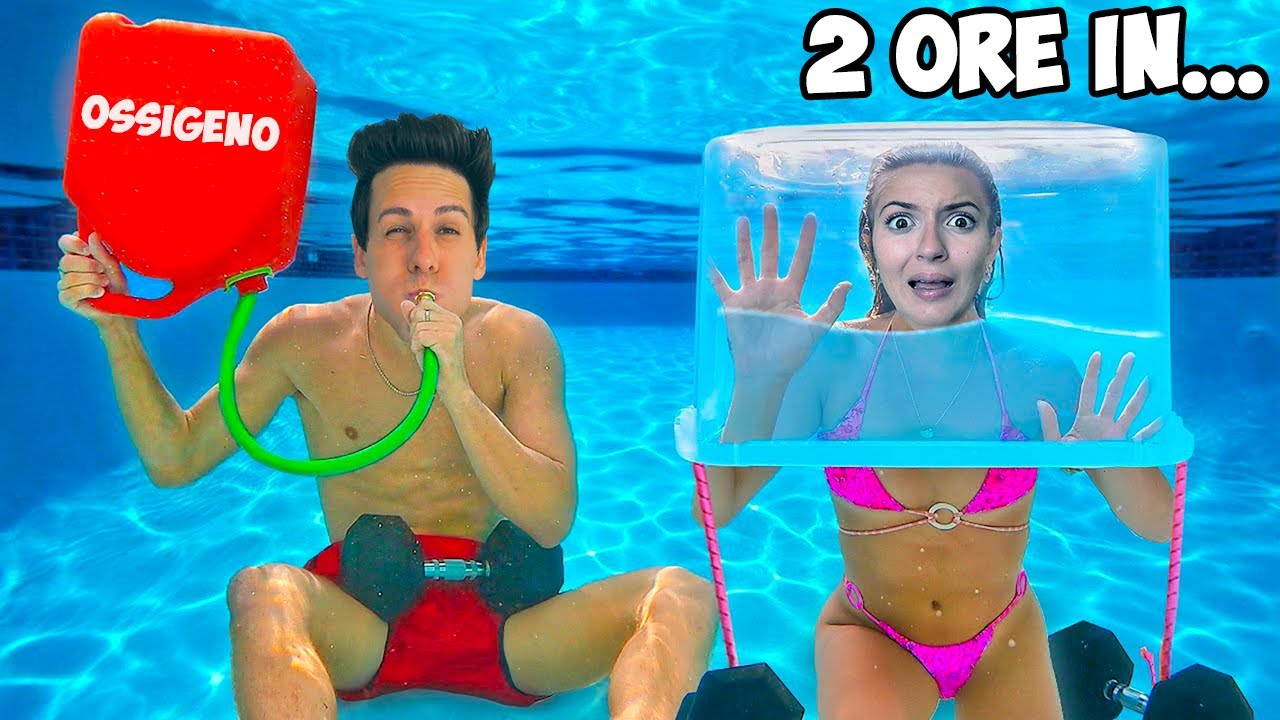 CHALLENGE SOTT'ACQUA IMPOSSIBILE!!