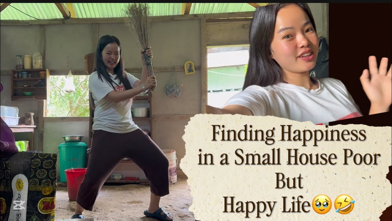 Finding Happiness in a Small House | Poor But Happy Life 🥰 #poorlifestyle #villagelife #villagevlog 