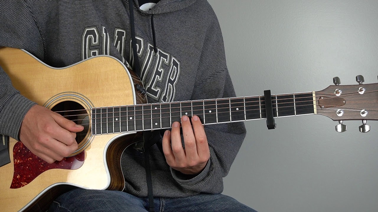 God's Country - Guitar Tutorial (Blake Shelton) | Logans Lessons