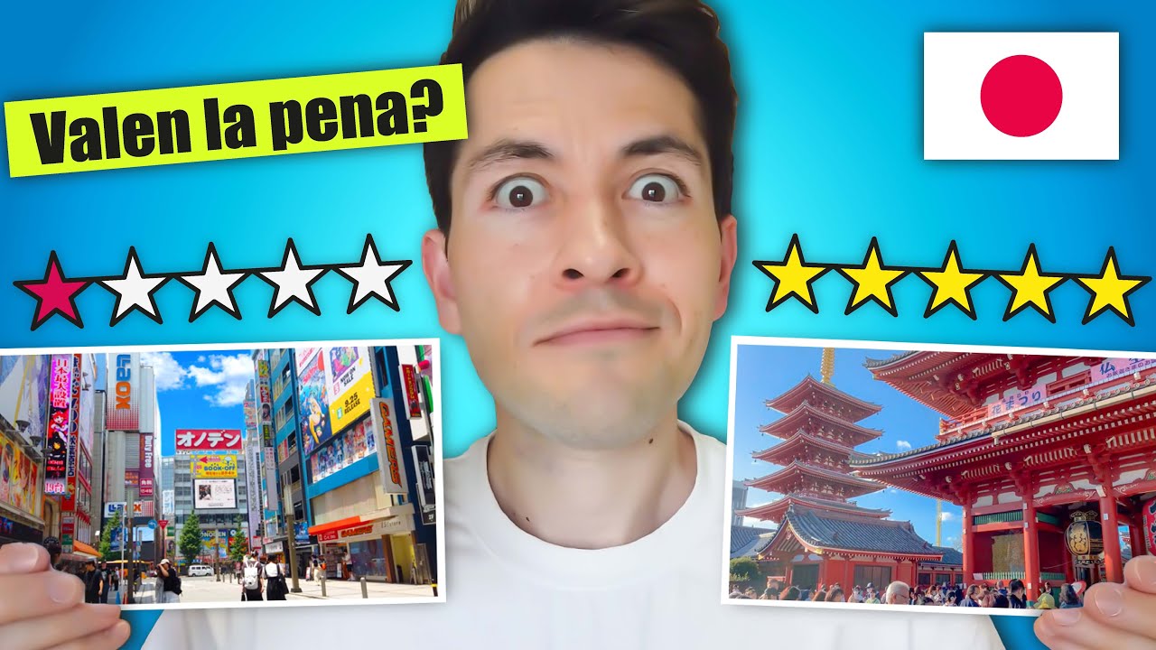 Calificando los LUGARES MÁS FAMOSOS de TOKYO!