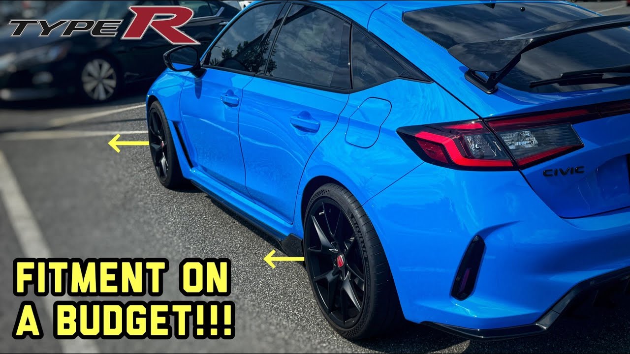 Honda Civic Type R FL5 - Wheel Spacers Install DIY
